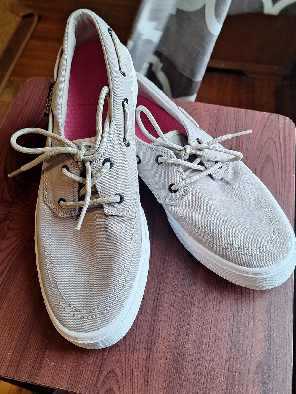 Like New Women's  Columbia PFG Slackwater Boat Shoe. Sz 10